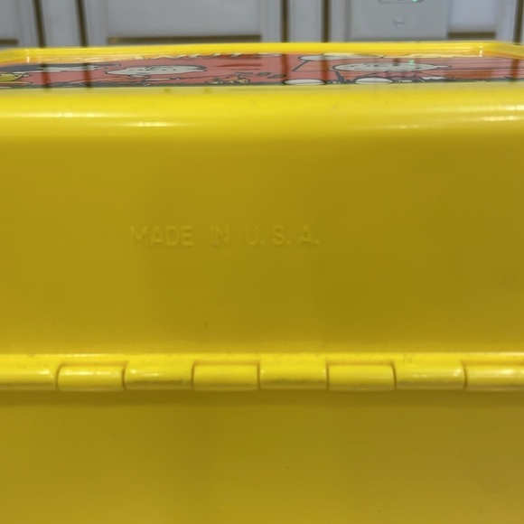 Vintage Peanuts Plastic Lunchbox - Picture 13 of 16